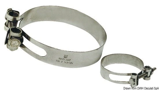 Serrage Heavy Duty 82/89 MM Marque Osculati 18.025.05