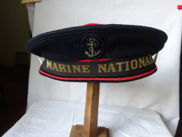 Béret  Bachi De La Marine Nationale taille 61.