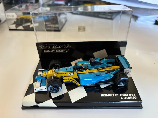 MINICHAMPS 1/43 RENAULT R26 Fernando Alonso Champion du Monde 2006