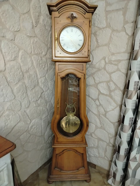 Horloge Comtoise Française Pierre Léopold Billet (Challans) – état Très Bon