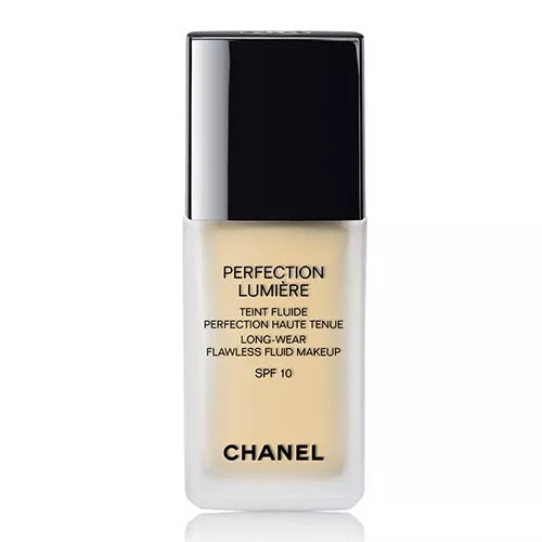 all auctions $9.99! CHANEL PERFECTION LUMIERE FLAWLESS FLUID MAKEUP 40 BEIGE