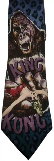 King Kong Directions Silk Necktie Turner Entertainment 1992 Movie