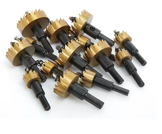 12mm-100mm Hole Saw Tooth HSS Stainless Steel Drill Bit Cutter For Metal Alloy