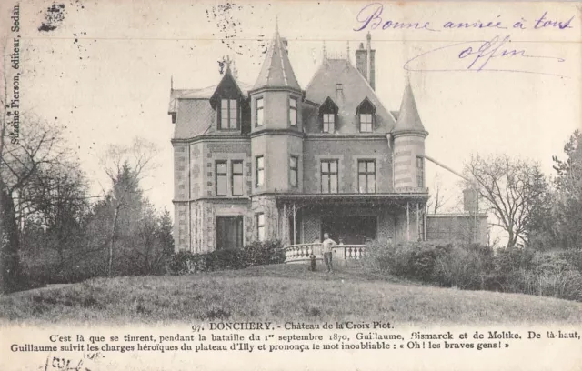 CPA SEDAN-DONCHERY - Le Château de la Croix-Piot 73400