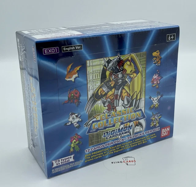 DIGIMON CARD GAME TCG Booster Display Classic Collection EX01 Bandai