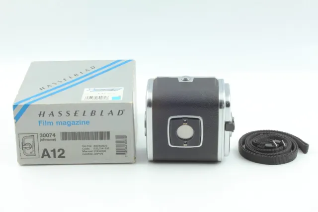 [Near Mint in BOX] Hasselblad A12 Type II 120 6x6 Film Back w/ Strap from Japan