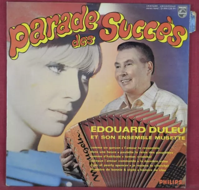 parade des succès edouard duleu - disque vinyle 33 tours