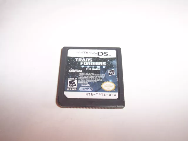 Transformers Prime (Nintendo DS) Lite DSi XL 3DS 2DS Game