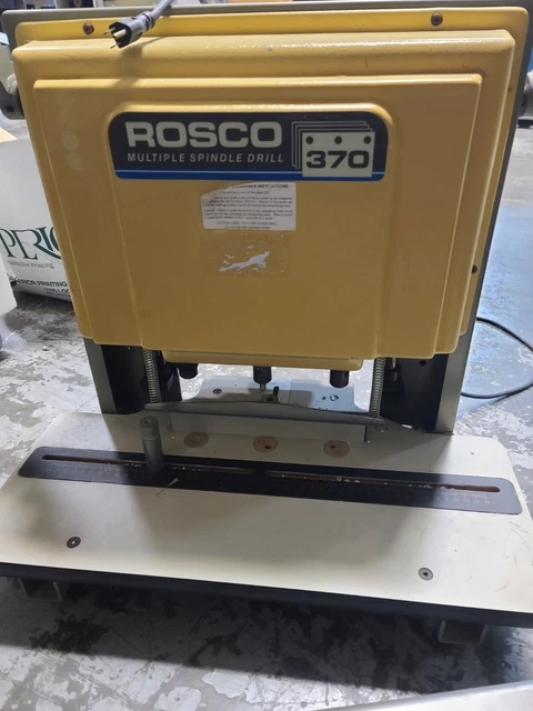 Rosco 370 Multiple Spindle Drill Rosco 370 Multiple Spindle Drill