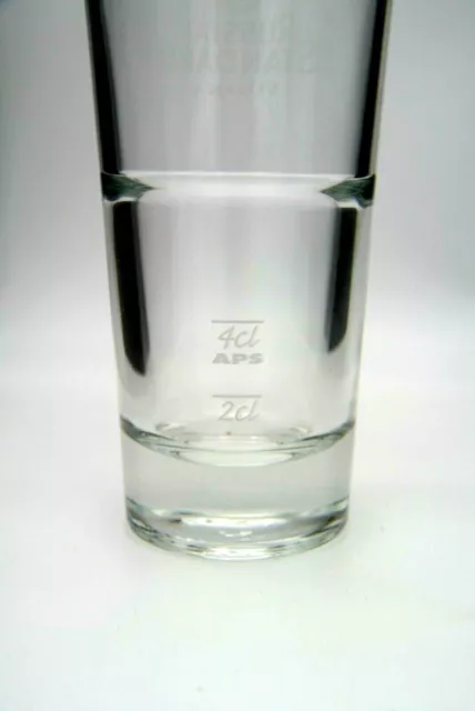 6 x bicchieri in vetro russo standard vodka long drink impilabili bar gastronomico NUOVI 3