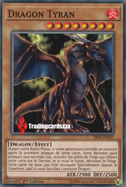 ♦Yu-Gi-Oh!♦ [SD] Dragon Tyran (Tyrant) : SS02-FRA07 -VF/Commune-