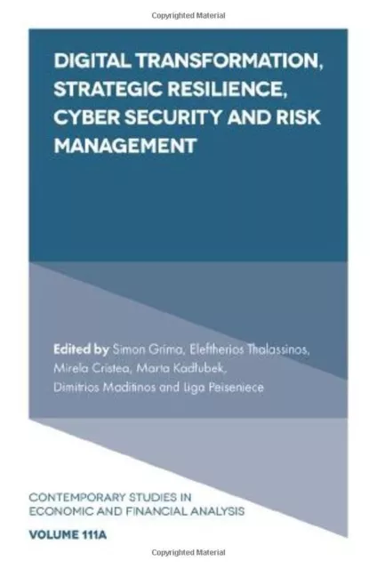 Simon Grima Digital Transformation, Strategic Resilience, Cyber Security (Relié)