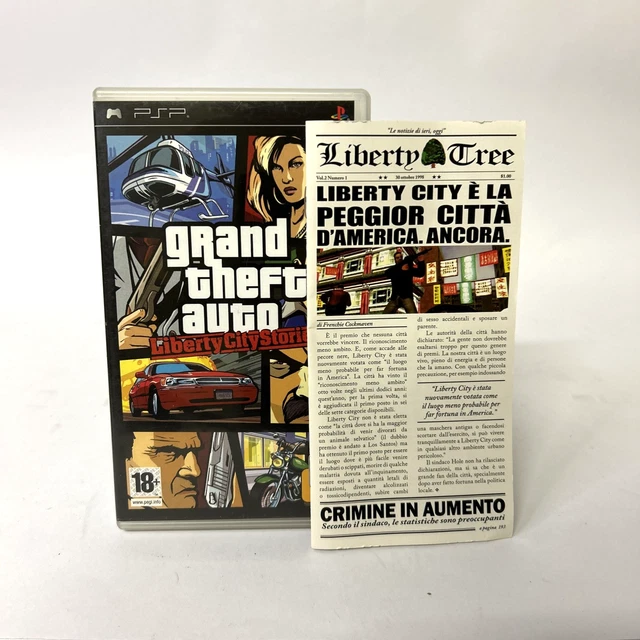 Grand Theft Auto: Liberty City Stories Sur PS2 - Version Française Avec Carte