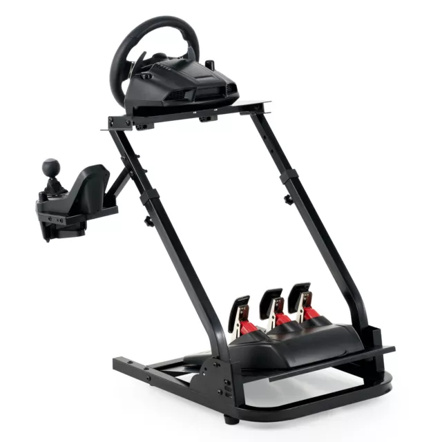 Racing Simulator Steering Wheel Stand Compatible w/ Logitech G25 G27 G29 G920