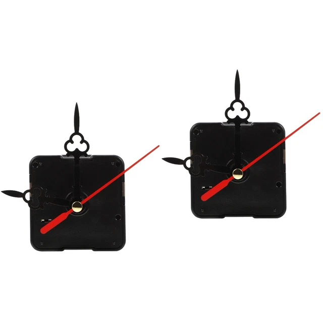2x kits d'horloge pour le faire soi-même remplacement du mécanisme d'horloge