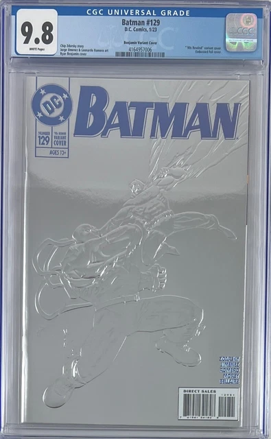 Batman #129 90s Rewind Embossed Foil Variant D.C. Comics CGC 9.8