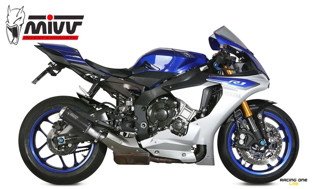 TERMINALE DI SCARICO Mivv Mk3 Carbonio Yamaha Yzf R1 / R1M 15 23 ...