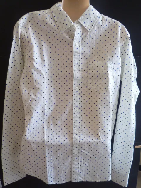 Mens AEROPOSTALE Long Sleeve Dot Woven Shirt size S NWT #4607