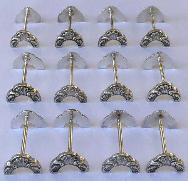 Christofle Lot De Six repose-couteaux Louis XIV Coquille | Argent | TN