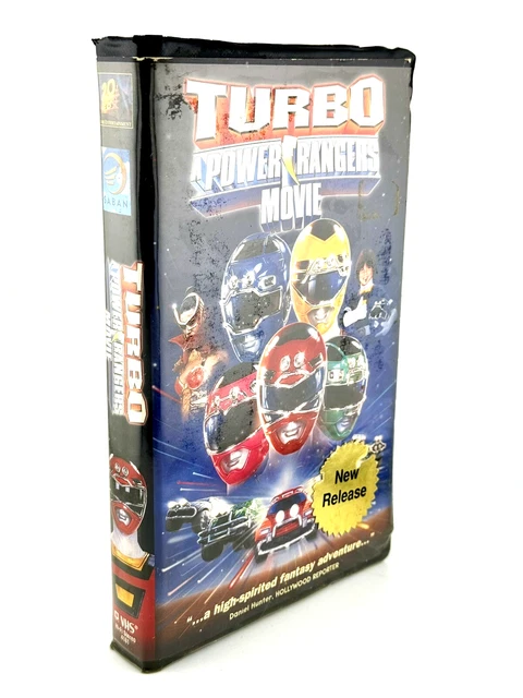 TURBO A POWER Rangers Movie 1997 VHS Clamshell Vintage Saban 90s Kids ...