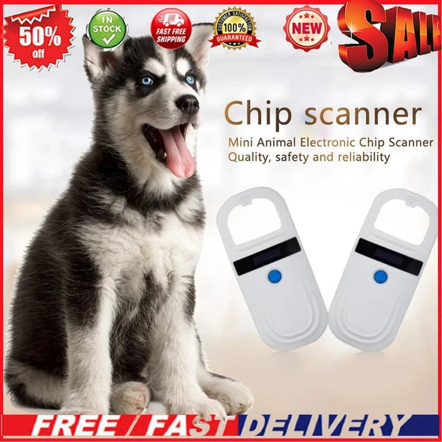125kHz 134.2kHz Pet Microchip Scanner ISO 11784 11785 FDX-B ID64 ID Tag Reader