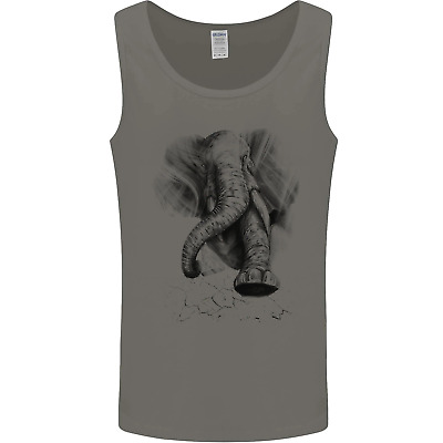 An Abstract Elephant Environment Mens Vest Tank Top