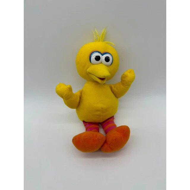 Vintage Big Bird Stuffed Animal Plush Fisher Price 2002 PBS Mattel Sesame St