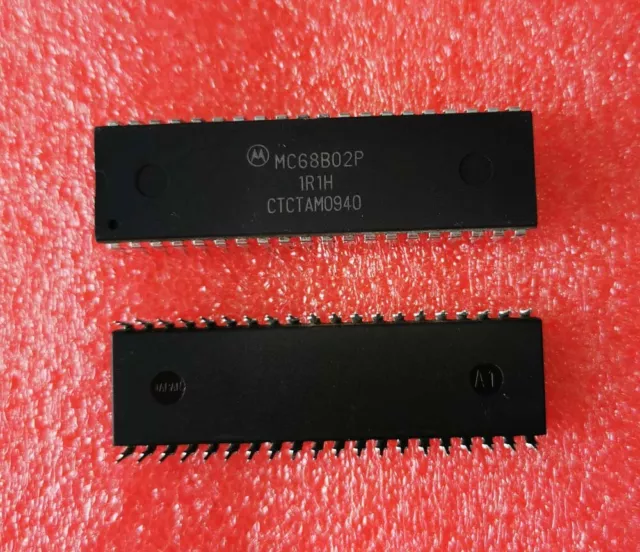 10pcs MC68B02P MC68B02 68B02P IC DIP-40 Microprocessor