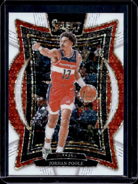 2021 PANINI PRIZM #222 Jordan Poole NBA 75th Anniversary