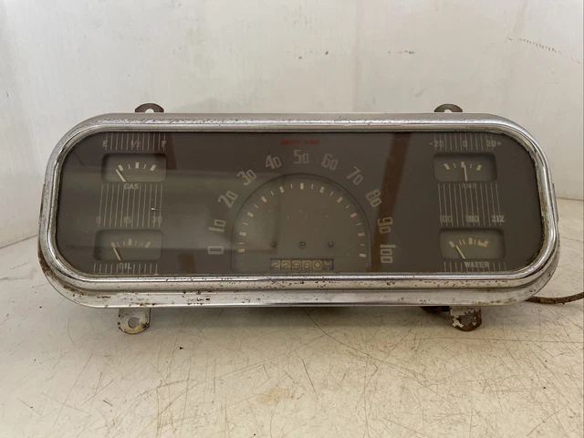 1930’s Chevy 5 Gauge Cluster 1930’s Chevy 5 Gauge Cluster