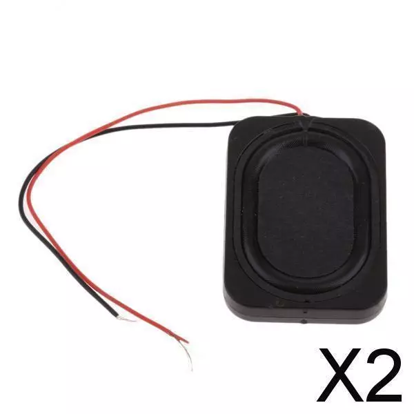 2x 3W Mini Stereo Audio Lautsprecher DIY Full Range 4 Ohm Lautsprecher