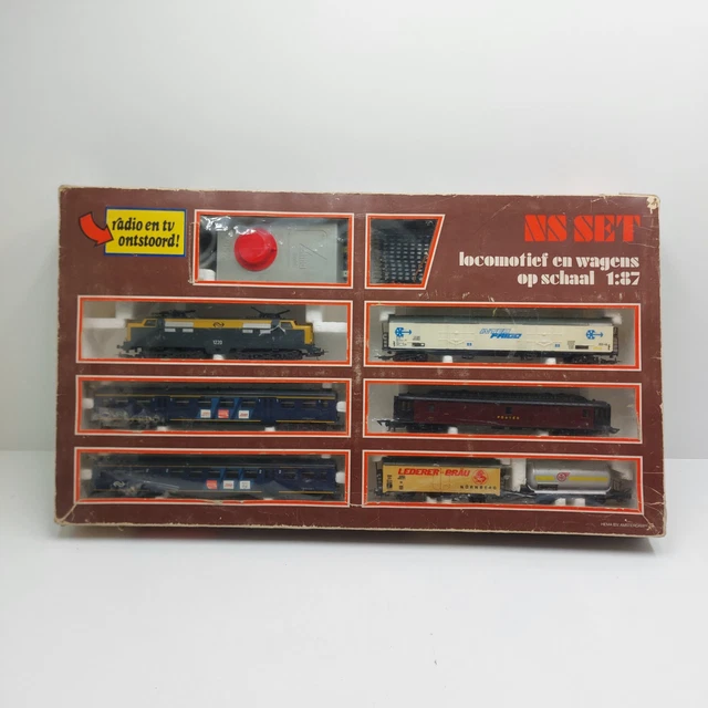 Coffret LIMA HO 502051 – Train Vapeur à Clé – 2 Wagons Et Rails En Huit – Occasion
