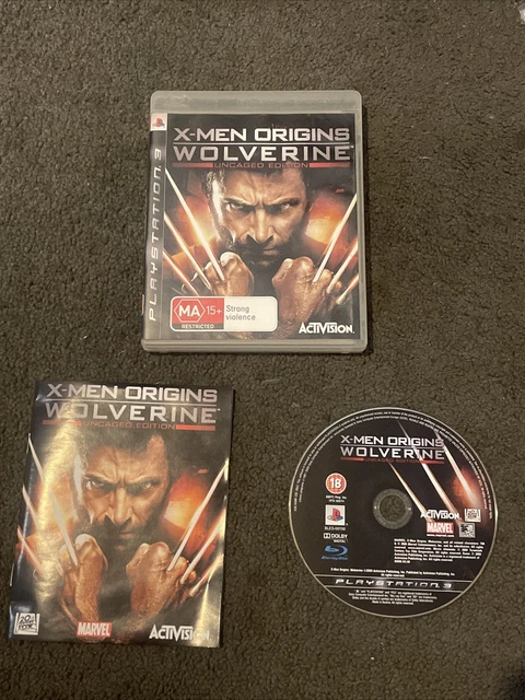 X-MEN ORIGINS WOLVERINE Uncaged Edition Game PS3 Playstation 3 complete