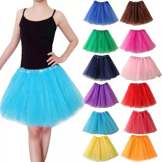 High Quality Women's Tutu Skirt LADY WOMEN GIRLS KIDS Fancy Dress Skirts Party