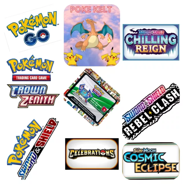 POKEMON LIVE ONLINE Booster Codes PTCGO S&V SwSh Sun Series Codes