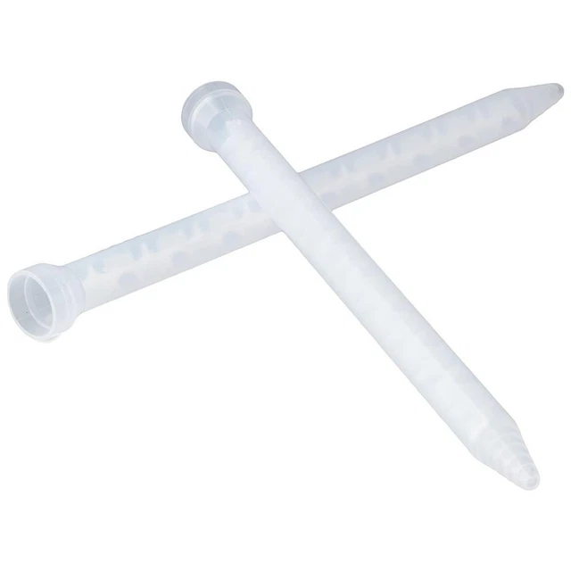 Resin Epoxy Mixing Nozzle Tip Plastic Nozzle Tubes  Mixer Adhesive Gun