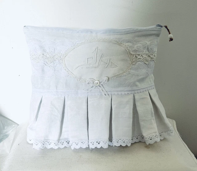 Grande Trousse Pochette Royal Tapisserie - Motif Style Paris, Vintage, Neuf Sans étiquette