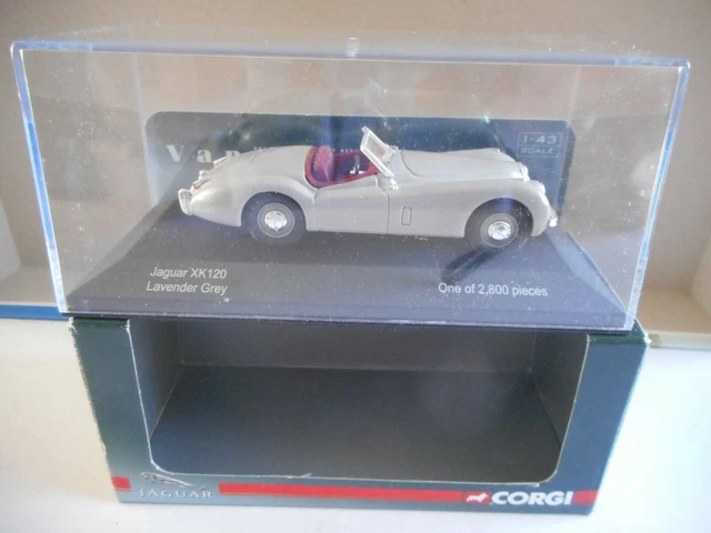 Vanguards VA05905 Jaguar XK120 gris lavande 1:43 édition Ltd + boite