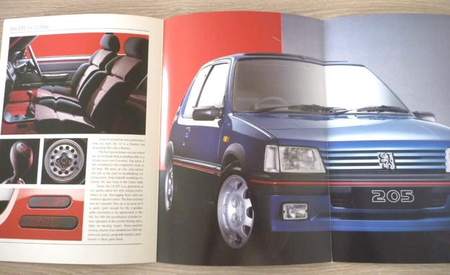 Peugeot 205 GTI 1,6l noire, une voiture de collection proposée par Jérôme T