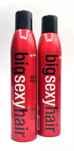 2 x Big Sexy Hair ROOT PUMP Volume mousse Spray  300 ml