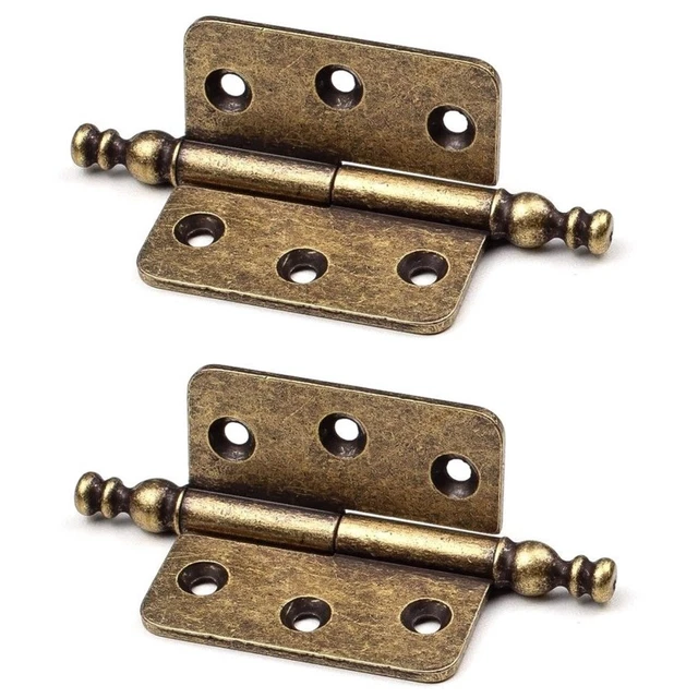 Melody Jane Puppenhaus Antike Messing Griffe 1:12 – Set Mit 2 Schranktür- & Schubladengriffen, Je 10 Mm