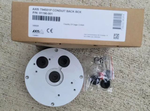 Axis Communications T94S01P Conduit Back Box (have 9 to sell)