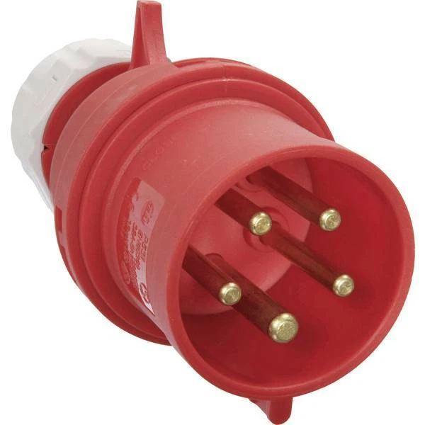 As schwabe 60420 connettore maschio cee 16 a 5 poli 400 v