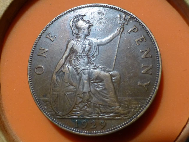 Angleterre - One Penny - 1929 - Recherchee & Qualite Ttb !