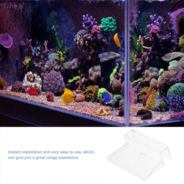16Pcs fish tank glass racks Clips Acrylic Aquarium Lid Holders Fish Tank Cover 3