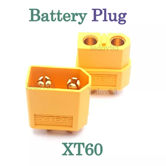 XT60 MALE FEMALE Battery Plug Aircraft Car Bullet Connector Model RC Battery UK