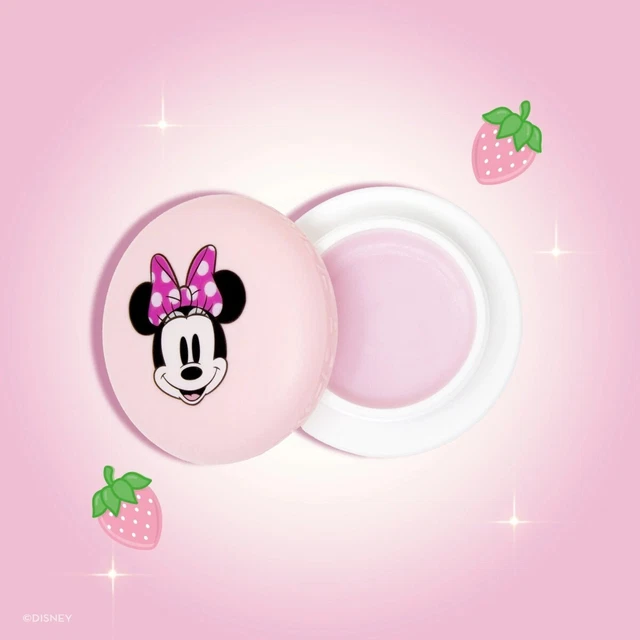 The Crème Shop x Disney | MINNIE MOUSE Strawberries & Crème Macaron Lip Balm