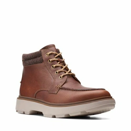 CLARKS UN TREAD Up GTX Chukka Gore-Tex Boots Uomo Scarpe con Lacci