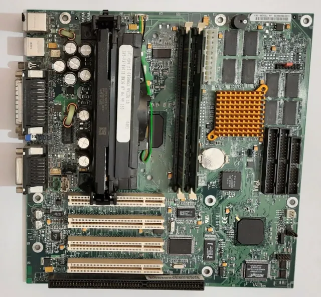 Intel SR440BX Slot 1 AGP ISA Mainboard + Pentium II 450MHz + 192MB SD-RAM