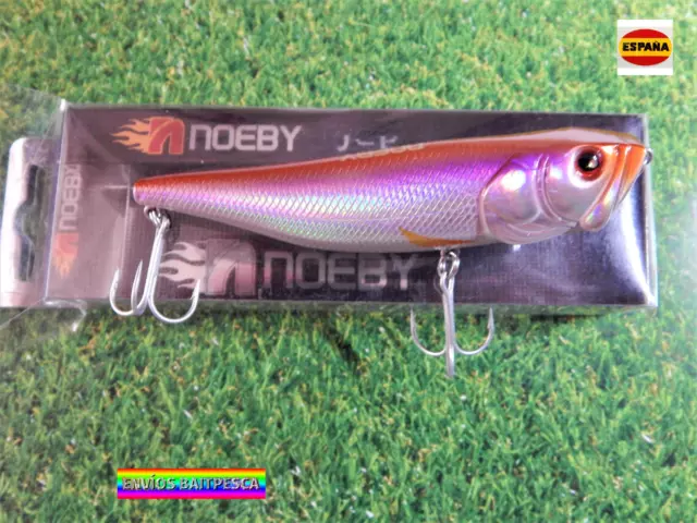 Popper NOEBY  Señuelo Pesca Superficie Depredadores Aguas dulces y Saladas DR709